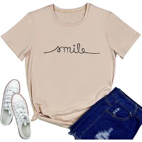 YITAN Women Graphic Cute Tee Funny T Shirts