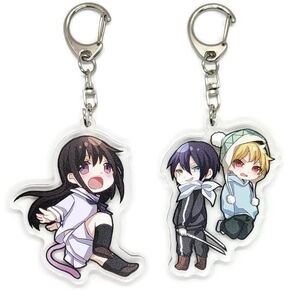Inc. - Set of 2 Noragami Acrylic Keychain Yato, Yukine, Hiyori Iki v1