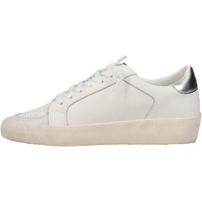 VINTAGE HAVANA Womens Quinn Glitter Lace Up Sneakers Shoes Casual - White