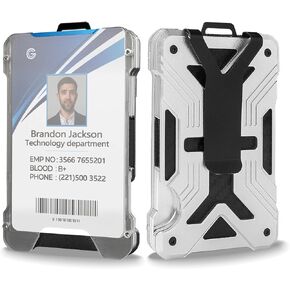 kullder Wallet (No Airtag) with Metal Money Clip, CFW-X-2-black, RFID Blocking, Minimalist, Slim, Cellular Phone Case for Men, Black