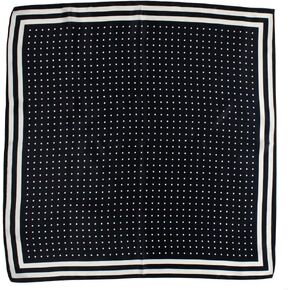 Dahlia Women's 100% Luxury Charmeuse Silk Scarf Square Neckerchief