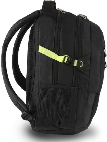 Fila Vertex Tablet and Laptop Backpack, Black/NEON, One Size in Saudi Arabia
