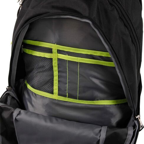 Fila Vertex Tablet and Laptop Backpack, Black/NEON, One Size in Saudi Arabia