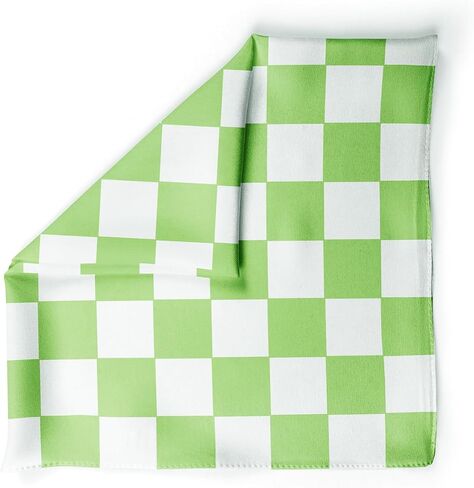 INAINI Large Oversized Bandana Checkered Scarf Women Men Headband Handkerchief Extra 27x 68cm in Saudi Arabia