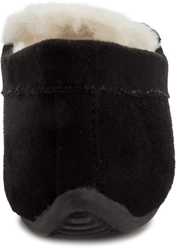 حذاء LONDON FOG النسائي Lorne Cozy Micro Suede بدون كعب سهل الارتداء في الأماكن المغلقة/المفتوحة in Saudi Arabia