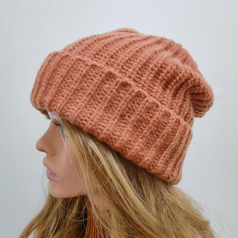Beanie Hats for Men and Women Knitted Beanie Cap Unisex Winter Warm Soft Ski Hat Outdoor Sports in Saudi Arabia