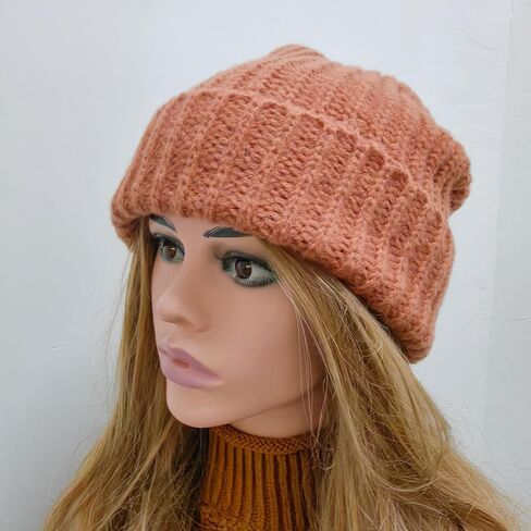 Beanie Hats for Men and Women Knitted Beanie Cap Unisex Winter Warm Soft Ski Hat Outdoor Sports in Saudi Arabia