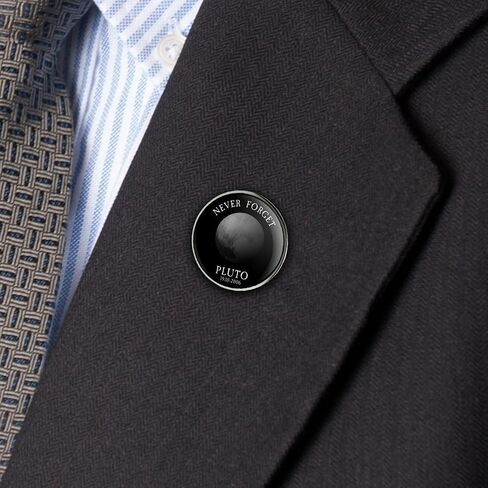 GRAPHICS & MORE Never Forget Pluto Planet Astronomy Memorial Funny Metal 1.1" Tie Tack Hat Lapel Pin Pinback, 1.1 Inches, Metal in Saudi Arabia