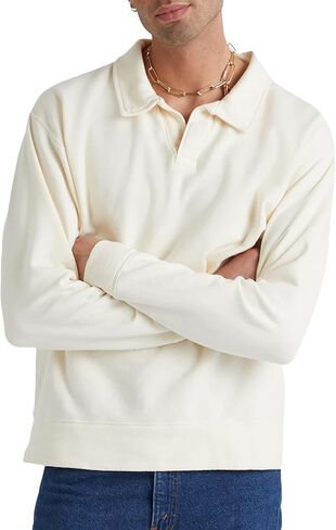 Hanes Originals صوف، ملابس مصبوغة للرجال، قميص بولو قطني in Saudi Arabia