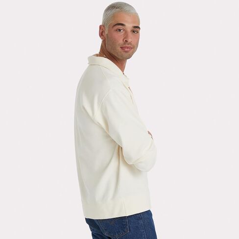 Hanes Originals صوف، ملابس مصبوغة للرجال، قميص بولو قطني in Saudi Arabia