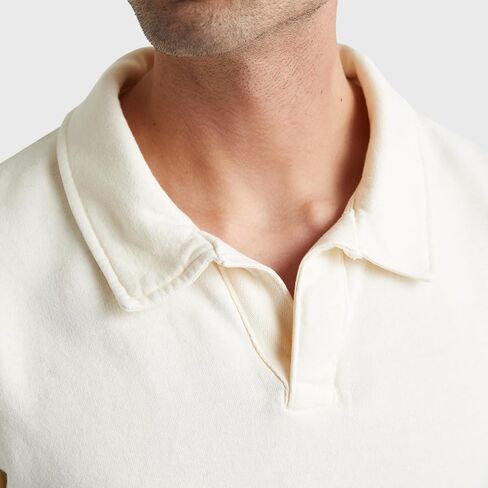 Hanes Originals صوف، ملابس مصبوغة للرجال، قميص بولو قطني in Saudi Arabia