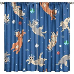 Cute Cat Blackout Curtains Lovely Cartoon Animal Cat Paw Print Black Pink Art Print for Kids Girls Bedroom Living Room Kitchen Decor Rod Pocket Window Drapes 2 Panels 42x45in in Kuwait