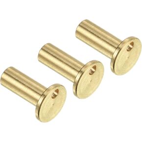 PATIKIL Golf Brass Tip Weights, Plug Insert Fit Carbon Wood Iron Steel Shaft, for Golf Club Sports, Copper