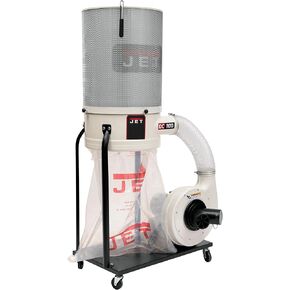 JET Vortex Cone Dust Collector, 2-Micron Canister Filter, 1-1/2 HP, 1Ph 115/230V (Model DC-1100VX-CK)