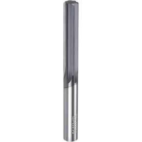HARFINGTON Carbide Chucking Reamer 0.265"(6.73mm) Dia Straight Flute Straight Shank Machine Reamer Tool for Metal and Lathes CNC Machining Centers, Black