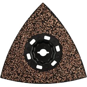 Makita E-08632 StarlockMax® Oscillating Multi-Tool 4-1/2" Tungsten Carbide 20 Grit Delta Triangle Sanding Pad
