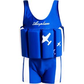 Baby Girls Swimsuit with Floatation Toddler One Piece Swimsuits Kids Swim Vest Swimwear Float Suit