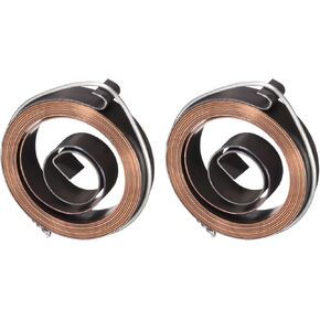 Drill Press Spring, 60.63" Length 52x12x0.7mm Quill Spring Feed Return Coil Spring Assembly - (Applications: for Vacuum Cleaner Volume Tube Coil Spring), 2-Pieces