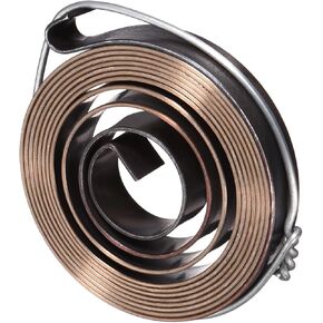 Drill Press Spring, 60.6" Length 56x10x1mm Quill Spring Feed Return Coil Spring Assembly - (Applications: for Vacuum Cleaner Volume Tube Coil Spring), 2-Pieces