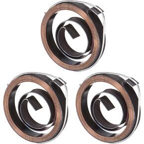Drill Press Spring, 26.8" Length 36x6x0.5mm Quill Spring Feed Return Coil Spring Assembly - (Applications: for Vacuum Cleaner Volume Tube Coil Spring), 3-Pieces