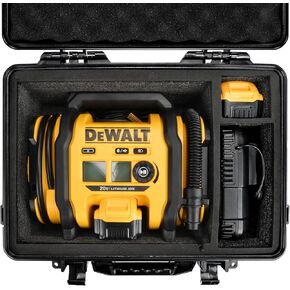 حافظة صلبة لضاغط الهواء متوافقة مع منفاخ الإطارات DEWALT 20V MAX DCC020IB، حقيبة حمل تخزين مضخة الهواء لأدوات DEWALT DCC020IB