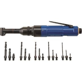 Right-Angle Air Drill Kit - 2800 RPM, 3 CFM, Model Number 65006