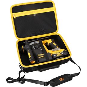Aproca Hard Portable Storage Case, for DEWALT 20V MAX SDS Rotary Hammer Drill (DCH273B)