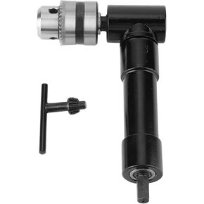 Angle Adapter, Angle Drill Adapter, 90 degree Right angle Electric Drill Three jaw Chuck Corner Device Power Tool for, power right angle drills