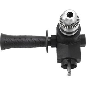 90 Degree Right Angle Drill Attachment, Extension Converter Head for Power Drill, 90 Degree Power Drive Adapter, Suitable for Most Standard Drill Bits