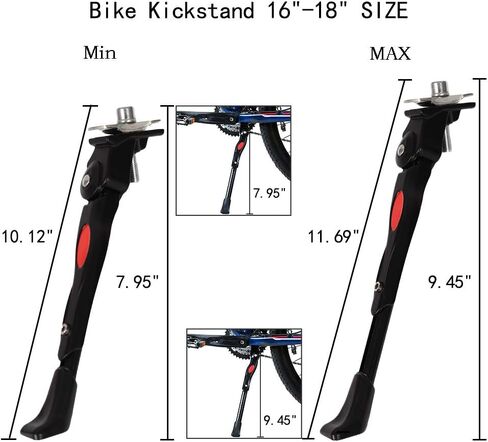 مسند دراجة هوائية قابل للتعديل في المنتصف - قابل للتعديل 16 17 18 20 22 24 26 بوصة للأطفال والكبار دراجة هوائية جبلية للطرق in Kuwait