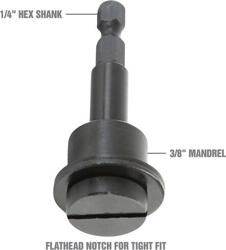 OEMTOOLS 26524 محول مغزل الحفر 5 قطع، محول أدوات متعدد الاستخدامات ومتين لمشاريع DIY والاستخدام الاحترافي، بناء عالي التحمل، ملحق مثقاب أساسي in Saudi Arabia