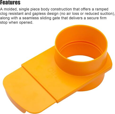 Dust Collection Fittings 4 Inch Blast Gate 70295 Dust Collection Fittings compatible for Dust Hoses and Flanges(4 Pack) in Saudi Arabia