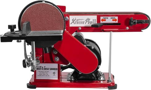 XtremepowerUS 4 "x 36" حزام ساندر 6 "القرص الملمع طاحونة ساندرز لأعمال النجارة حزام ساندر سطح السفينة ساندر in Kuwait