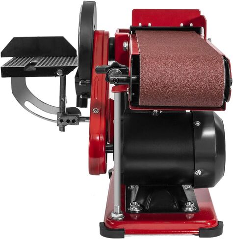 XtremepowerUS 4 "x 36" حزام ساندر 6 "القرص الملمع طاحونة ساندرز لأعمال النجارة حزام ساندر سطح السفينة ساندر in Kuwait