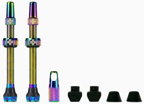 Muc Off 1051 صمامات بريستا سوداء بدون أنابيب، 44 مم - صمامات دراجة ممتازة مانعة للتسرب مع أداة إزالة صمام أساسية مدمجة in Saudi Arabia