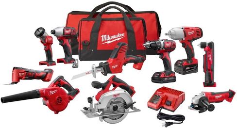 Milwaukee M18 18-Volt Lithium-Ion Cordless Combo Kit in Saudi Arabia