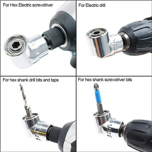 محول مثقاب كهربائي بزاوية يمنى 105 درجة من جي تي سي مع مقبس بت مغناطيسي ومحرك تغيير سريع (DDC-3018) in Kuwait