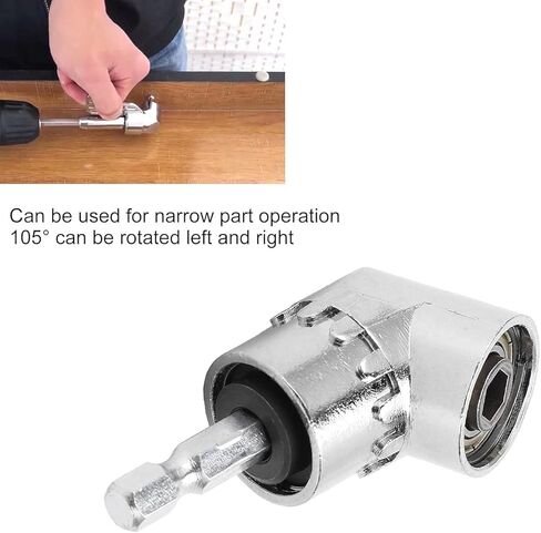 محول مثقاب كهربائي بزاوية يمنى 105 درجة من جي تي سي مع مقبس بت مغناطيسي ومحرك تغيير سريع (DDC-3018) in Kuwait