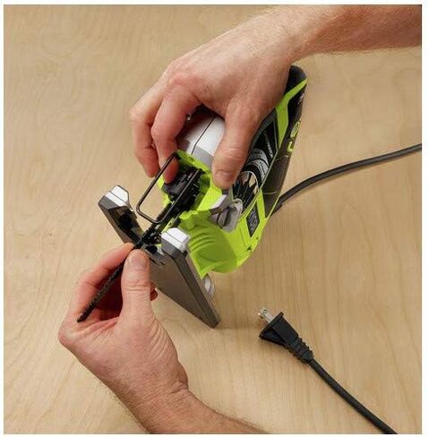 Ryobi ZRJS651L 6.1 أمبير منشار مداري متغير السرعة مع SpeedMatch (متجدد) in Saudi Arabia