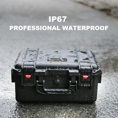 LOTOCASE Air Compressor Case for DEWALT 20V MAX Tire Inflator DCC020IB | Waterproof Hard Shell Storage Bag Compatible with DEWALT Tire Inflator, Battery Pack 20V 2.0 to 9.0 Ah & Chargers (Case Only) in Saudi Arabia