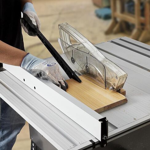 Table Saw, PIONEERWORKS10inch 15A 5000RPM Portable Table Saw with Stand & Safety Switch, Push Stick, 90°Cross Cut & 0-45°Cutting, Multifunctional Table Saw for Woodworking, DIY Working in Saudi Arabia