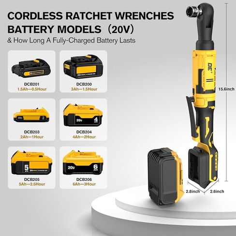 طقم مفتاح ربط بسقاطة لاسلكي 74 قدم - رطل 3/8 بوصة، لمفتاح ربط السقاطة الكهربائي ببطارية ديوالت 20 فولت، 400 دورة في الدقيقة، مشغل سرعة متغيرة، ضوء LED، محول 1/4 بوصة، 8 مقابس، لا تتضمن بطارية in Kuwait