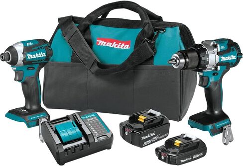 Makita XT296SMR 18V LXT® Lithium-Ion Brushless Cordless 2-Pc. Combo Kit (2.0Ah/4.0Ah) in Saudi Arabia