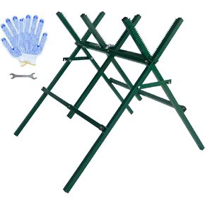 حامل قطع الخشب القابل للطي، حصان المنشار الخشبي، منشار قابل للتعديل، حصان منشار، حامل منشار، حامل منشار ميتري، منشار قابل للطي، 35 × 36 × 34 بوصة in Kuwait