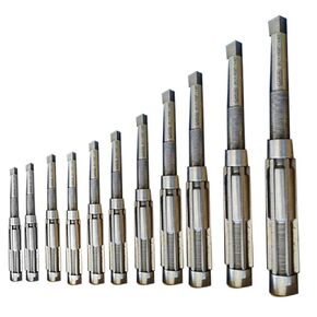 11Pcs Adjustable Hand Reamers 15/32 Inch to 1-1/2 Inch H4-H14 All for Drilling Machine and Other Machine