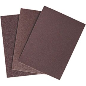Fein Sandpaper Set for Universal Profile Sanding - Unperforated, 80 Grit, 25-Pack - 63717217016