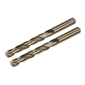 uxcell 12.8mm Drilling Dia Straight Shank High Speed Steel Cobalt Metric Twist Drill Bit Rotary Tool 2pcs