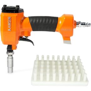 1620 Pneumatic Decorative Nailer 41/64-inch (16.2mm) Diameter Deco Nailer Air Power Finish Nailer Deco Tack Nailer for Furniture, Sofa Leather, Upholstering