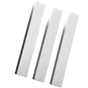 6 Inch HSS Replacement Planer Knives for Grizzly 6" and Other 6 inches Planers, Single Sided Cutting Edge Thickness Planers Blades 6"x1"x1/8"- 3Pack