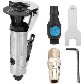 Air Cutter Pneumatic Tool Pneumatic Cutting Machine with Adjustable Speed Valve Connector 25000rpm(cutting machine kit)